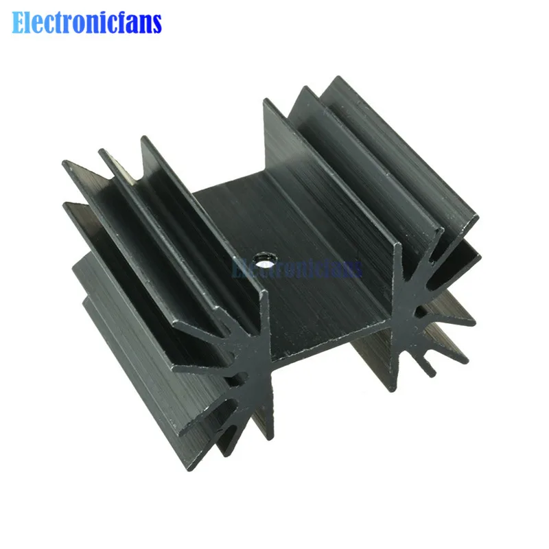 35x42x25.4mm IC Aluminum Heat Sink Cooling Fin For Module Mosfet Transistors