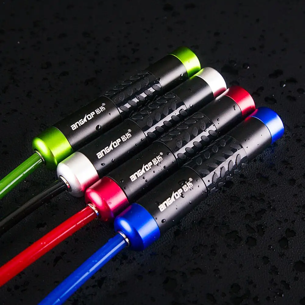 Speed Jump Rope Ball Bearing Aluminum-bearing Handle Sport Skipping Solid PVC Cable Cross&fit Fitness Equipment