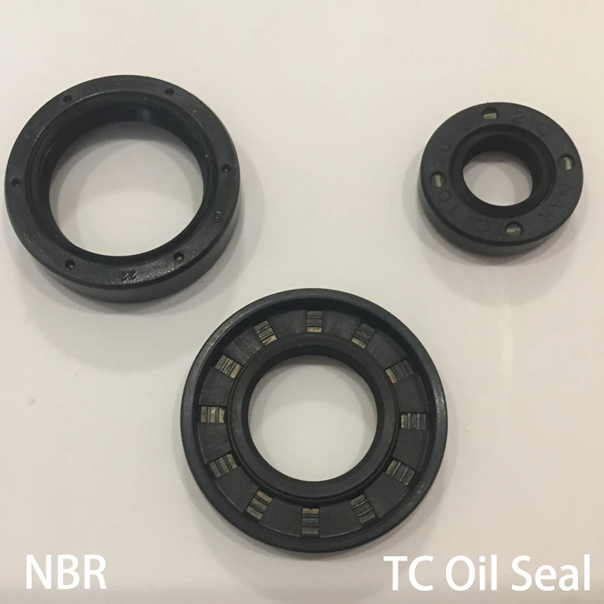 

34*51*10 34x51x10 34*52*5/8/10 34x52x5/8/10 Nitrile Rubber NBR Double Lips Spring TC Ring Gasket Radial Shaft Skeleton Oil Seal