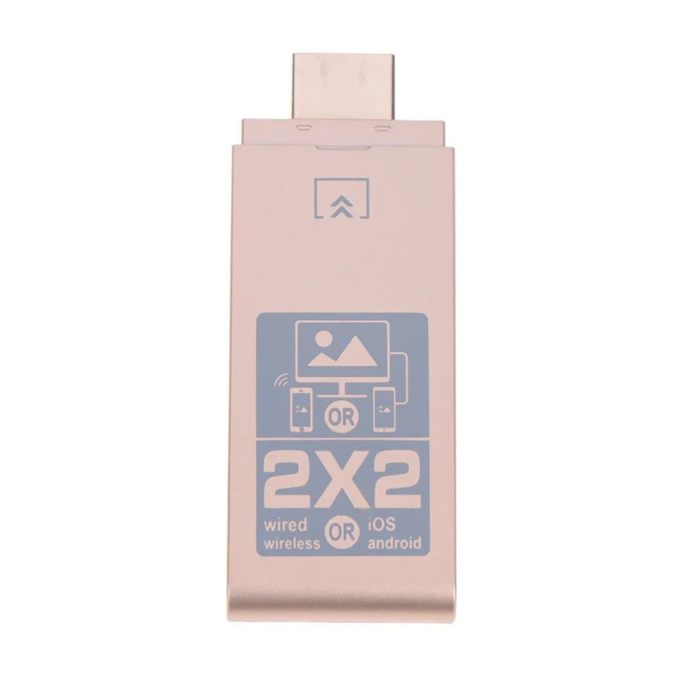 อะแดปเตอร์ไร้สาย HDMI สำหรับ iOS Android Dual Mode ไร้สาย/แบบมีสาย HD 1080 P HDMI TV Converter อะแดปเตอร์สำหรับ iPhone 5 6 7 8 X