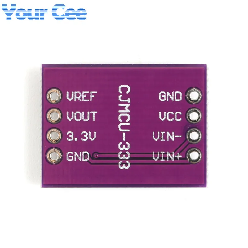 5pcs/1pc INA333 Human Micro Signal Multifunctional Three Op Amp Precision Instrumentation Amplifier Board Module