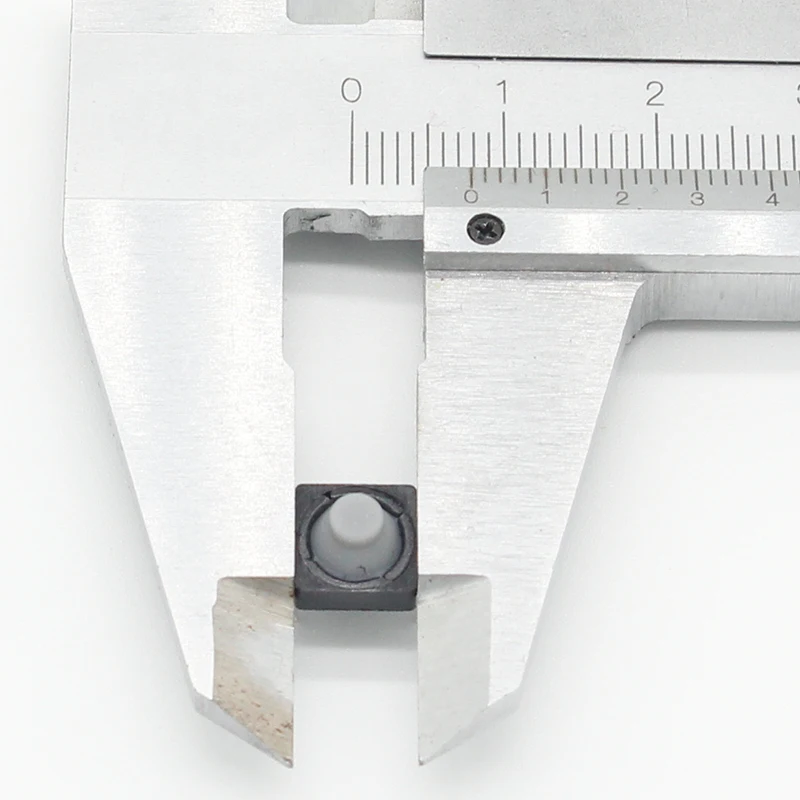 Microinterruptor de silicona conductora G77, botón táctil sin sonido, reinicio automático, 8x8x5MM, 4 pines, 20 unidades por lote