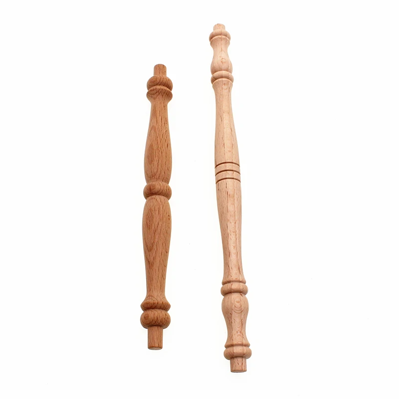 RUNBAZEF Decorative Wood Appliques for Furniture Decor Cabinet Door Irregular Wooden Mouldings Flower Carving Figurine