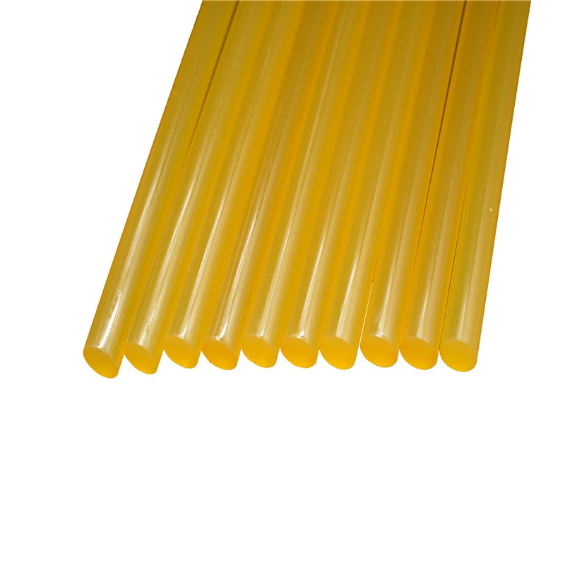 Yellow Glue Sticks 7/11mmx270mm For Electric Glue Gun Car Craft Repair General Purpose Adhesive Sticks Repair Tool