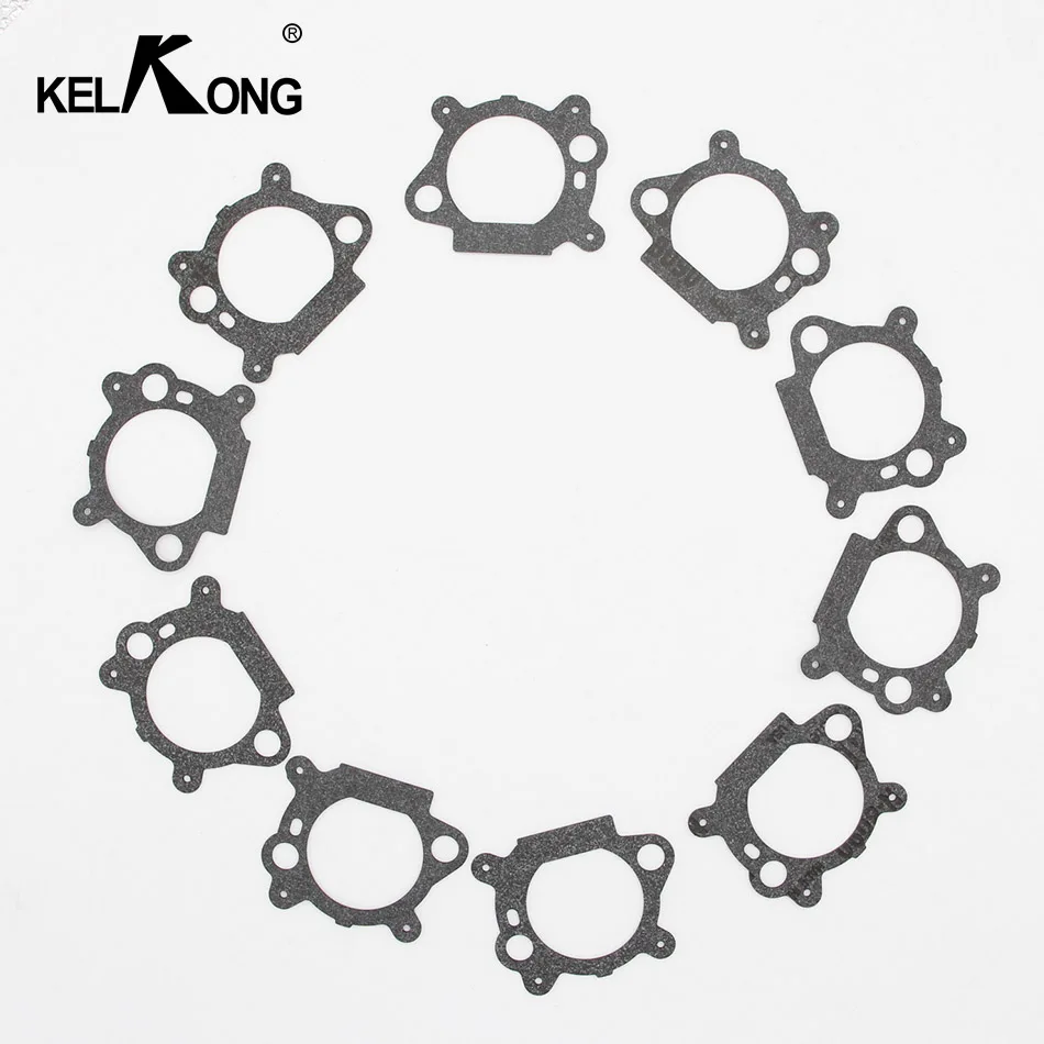 KELKONG 10Pcs Air Cleaner Mount Gaskets Replace For Briggs & Stratton 795629 272653 272653S Carburetor Chainsaw