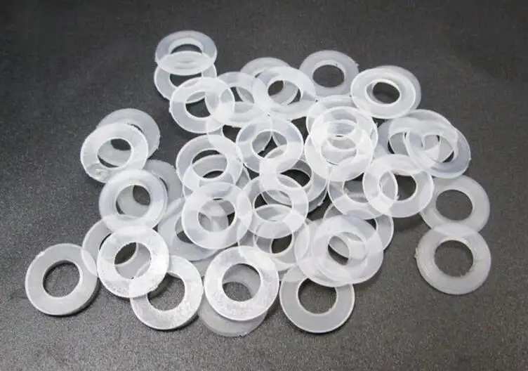 

50pcs M12 Plastic Nylon Spacer Flat Washers Insulation Gasket