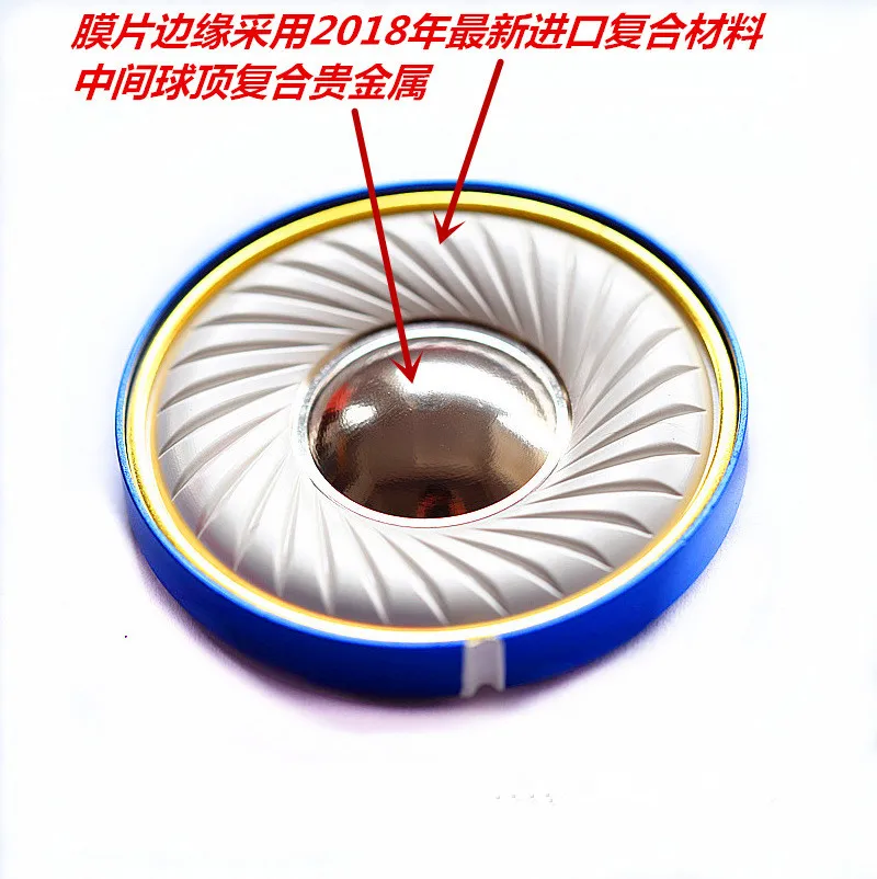 50mm speaker unit 50mm driver speaker 50mm monitor level 32ohms Large sound field Female voice 2pcs