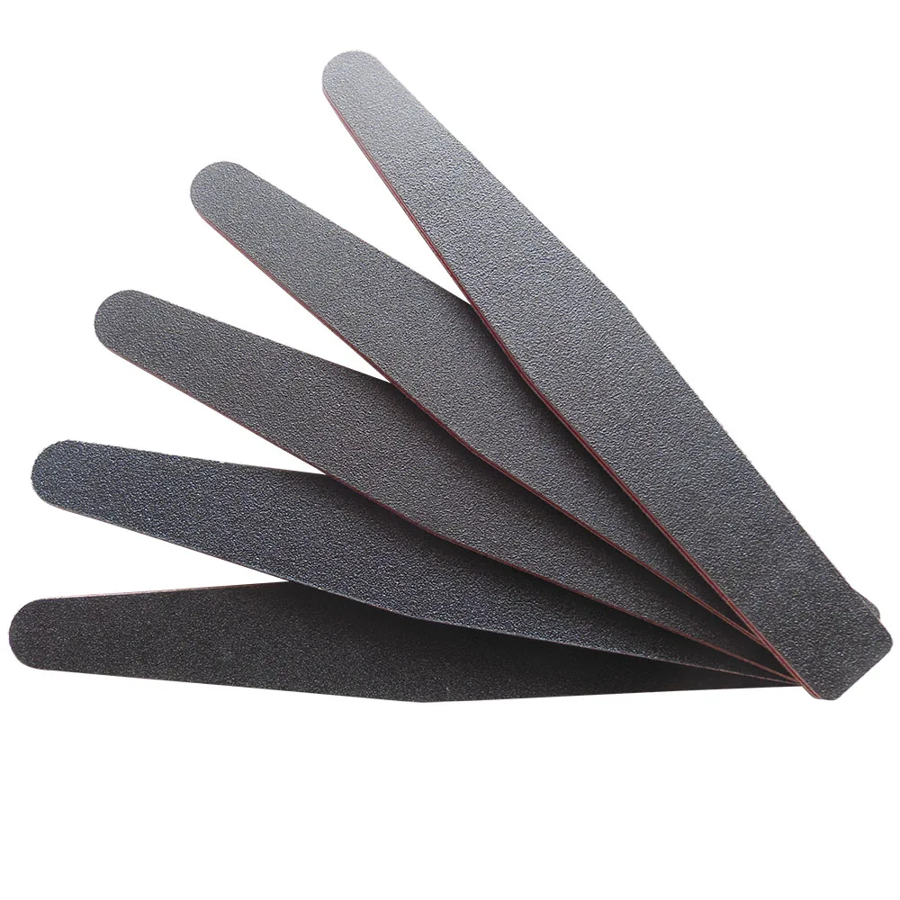 5 PCS / Lot black nail file - 100/180  diamond nail file profressional nail file