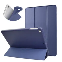 A1893 A1954 for New iPad 9.7 2018 2017 Air 1 Air 2 Case Funda A1822 Soft silicone TPU Leather Smart Cover A1566 A1475