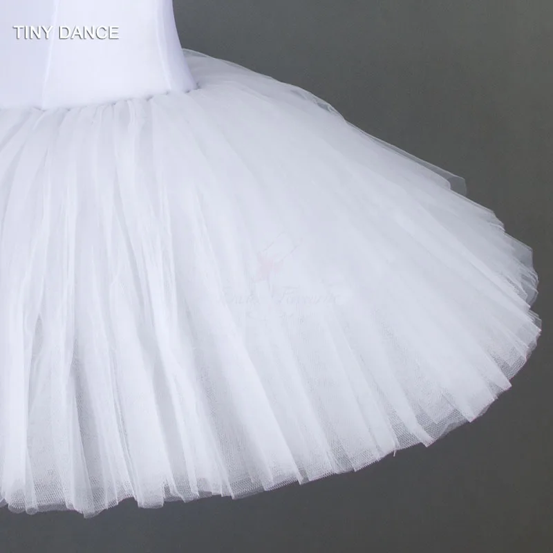 Bell Shaped Ballet Tutu for Girls and Women Ballet Dance Costume Spandex Bodice with Nude V Neck Adult Bell Tutu Dress