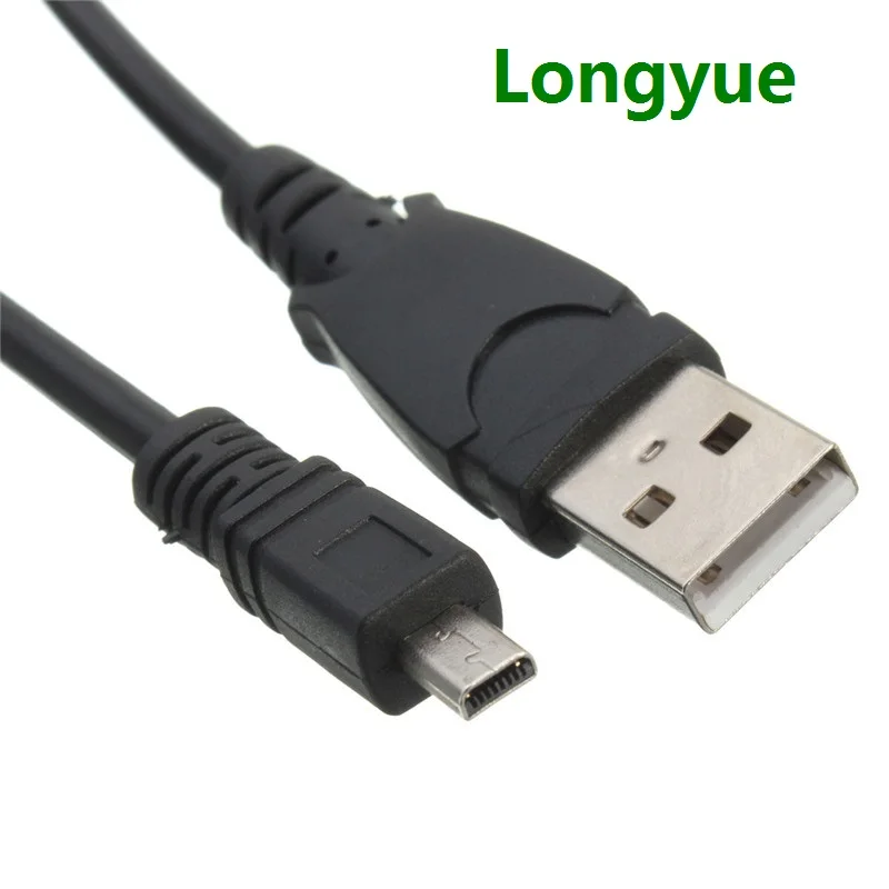 USB UC-E6 Data / Photo Transfer Cable Cord Lead Wire For Nikon Camera D5100 / CoolPix 2100 / 2200/3100 -1.2m 1.5m