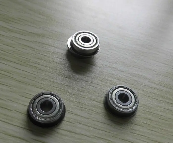 

cost performance F625ZZ size 5x16x5mm GCr15 material Flanged Flange Deep Groove Ball Bearing