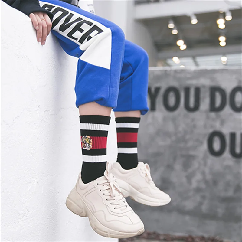 Autumn And Winter harajuku 2018 new ankle socks women fashion tiger calcetines mujer sokken skarpetki damskie chaussette femme