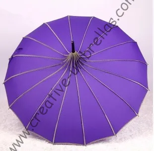 

Free shipping,professional making umbrellas,8mm pagoda umbrellas and 7.0mm metal fluted long ribs,hand open,tower parasol,16k