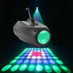 Small Airship 64 RGBW Color Changing Led Beam Moonflower Move Lighting Magic Pattern Stage Light