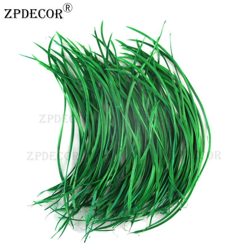 ZPDECOR Top Quality  Goose Biots Feathers for crafts plumes 4-8inch/10-20cm DIY Jewelry Plume Feather Wedding Home decoration