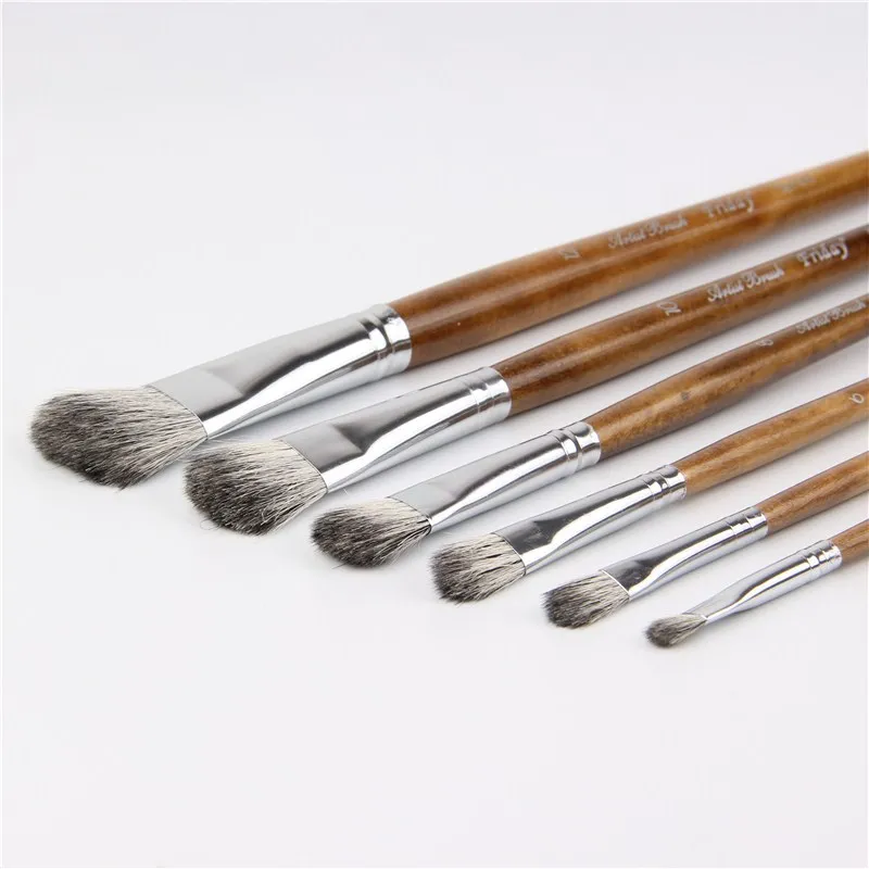 Squirrel hair brush Watercolor Acrylic Paint Brush Art Supplies Set For Drawing Painting brush pen artist oil painting brushes