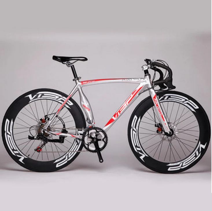 New Brand Road Bike Aluminum Alloy Frame Dual Disc Brake 14 Speed Bicycle Outdoor Sports Cycling Racing Bicicleta