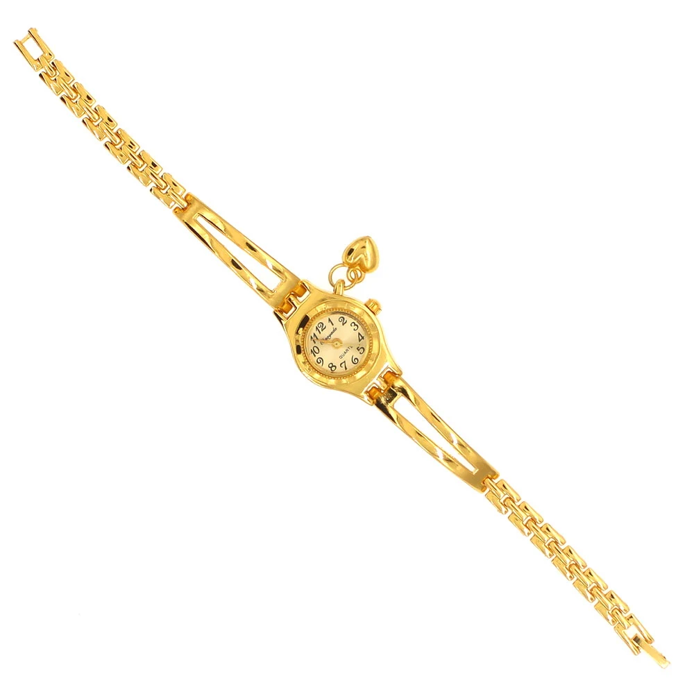 ساعات فاخرة من الكريستال الذهبي للنساء ، سوار ، كوارتز ، أحجار الراين ، أزياء نسائية ، دروبشيبينغ