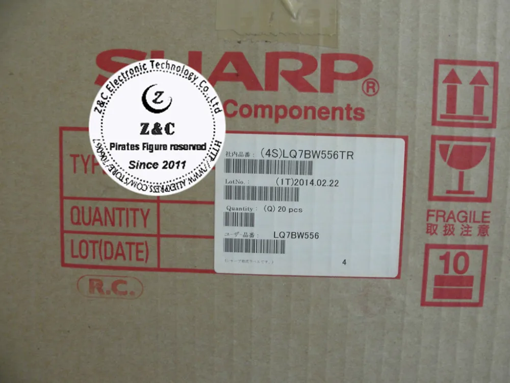 LQ7BW556 LQ7BW556TR LQ7BW556T العلامة التجارية الجديدة الأصلي A + الصف 7 بوصة شاشة الكريستال السائل لوحة للسيارة لتحديد المواقع والملاحة لشارب