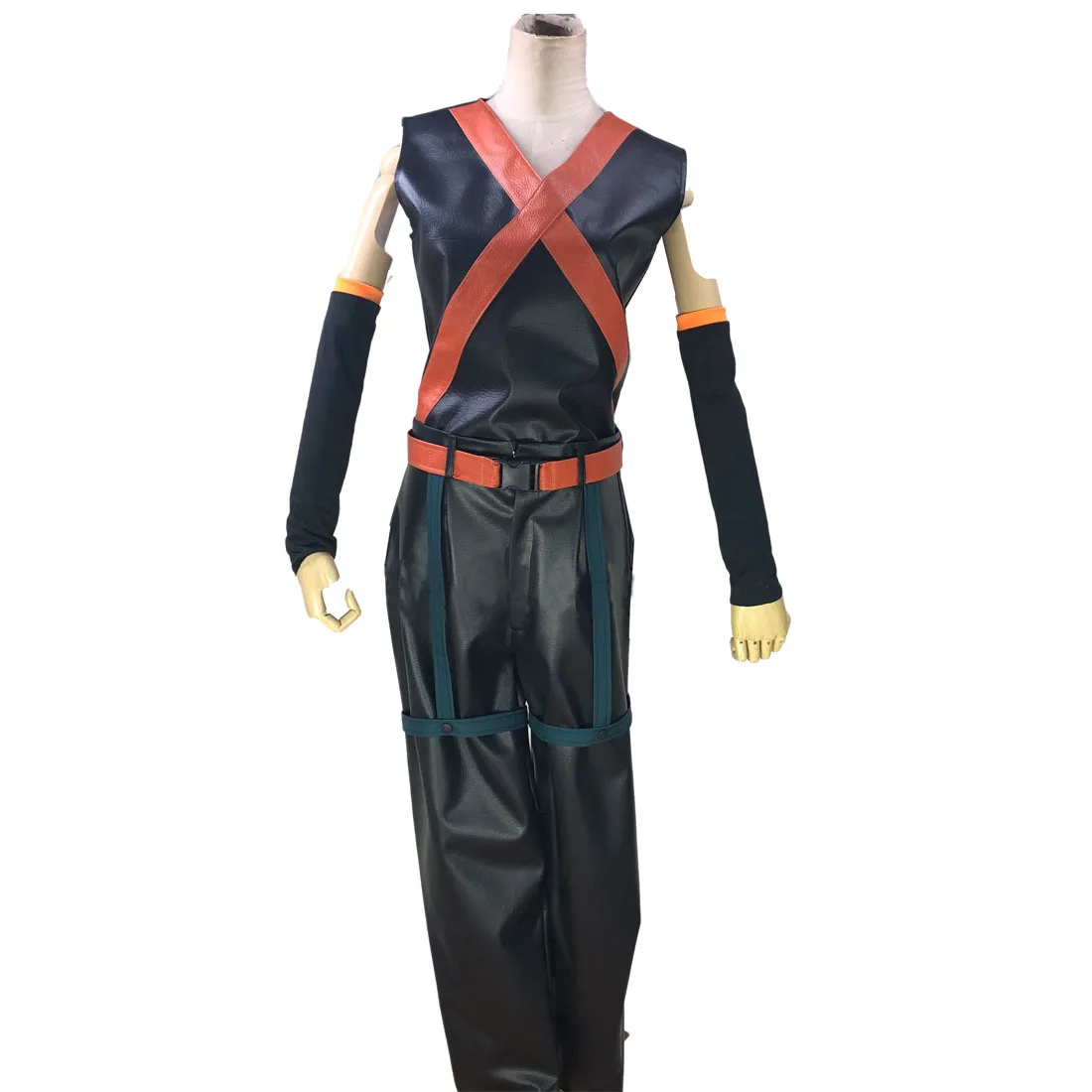 

2024 Katsuki Bakugou Cosplay Costumes Faux Leather