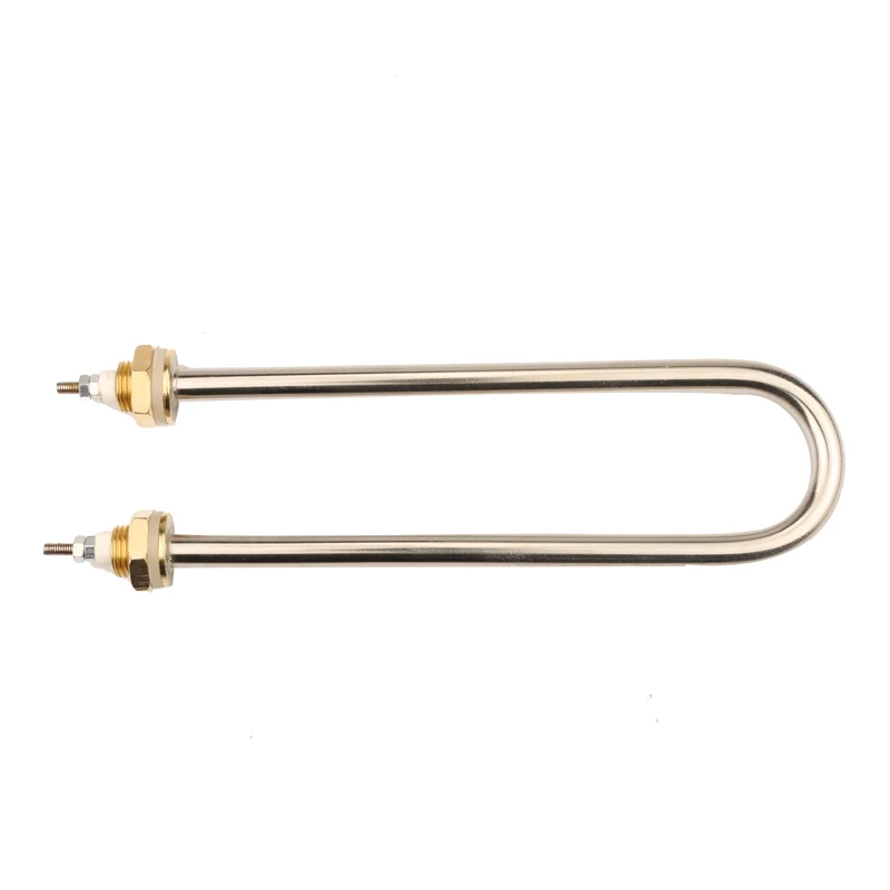 220V 1000W U Type Electric Heat Pipe M16 Copper Thread Water Heating Tube U-shape Heating Element Cartridge Heater Tube