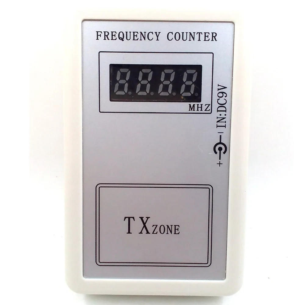 Handheld Frequency Tester Frequency Meter Digital Frequency Meter for Garage Door Shutter Doors Remote Controller TXzone