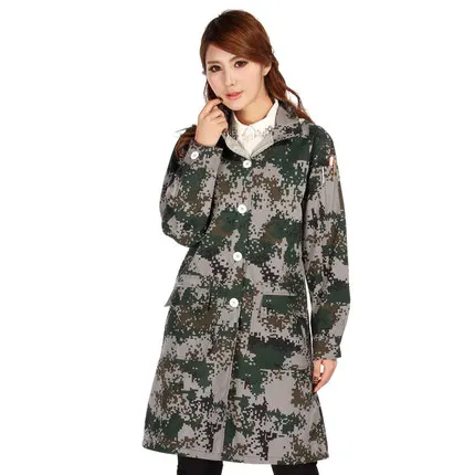 Silver coral anti-radiation smock professional radiation proof camouflage coat anti-radiation tooling female SHD017