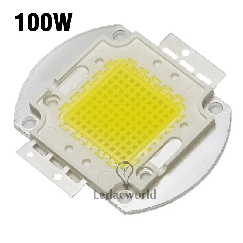 Imagem -06 - Chip de Led de Alta Potência Integrado Smd Contas Cob 10w 20w 30w 50w 100w Branco Quente Natureza Branco Fonte de Luz Fria