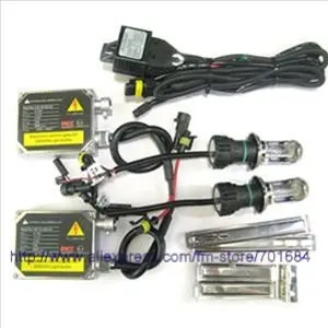 

35W 12V Hi-Low HID Xenon Conversion Kit 2 Ballasts + 2 Bulbs H4 H4-3 12000K Wholesale & Retail [C60]