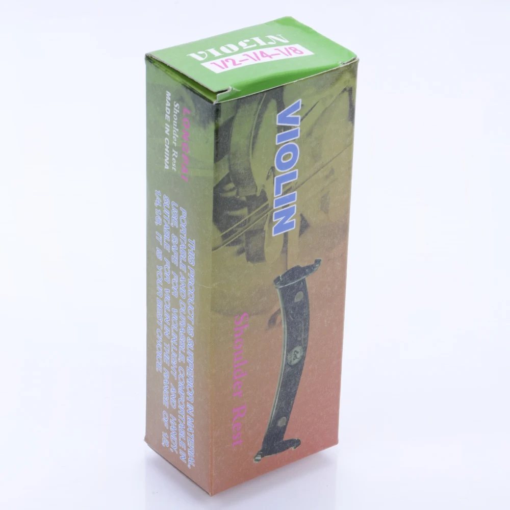 1/2 1/4 Penyangga Bahu Biola Hitam