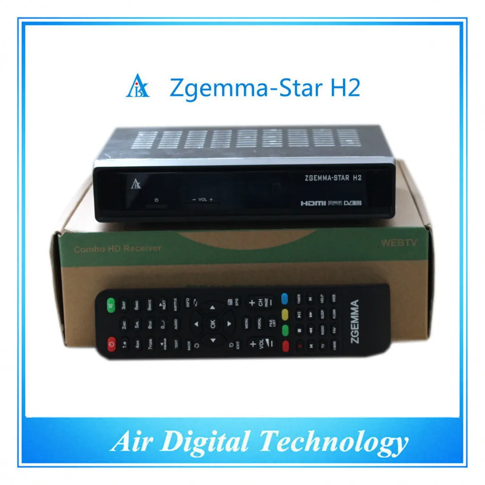 

Full Channels Softwares Zgemma Star H2 FTA Satellite Receiver With Original Linux OS Enigma2 DVB-S2+T2/C Twin Sat Tuners