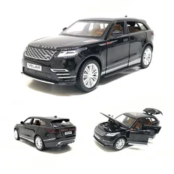 Hot Selling 1:32 Velar Off-Road Alloy Model,Simulating Die-cast Metal Sound and Light Back to Luxury SUV Model,Free Shipping