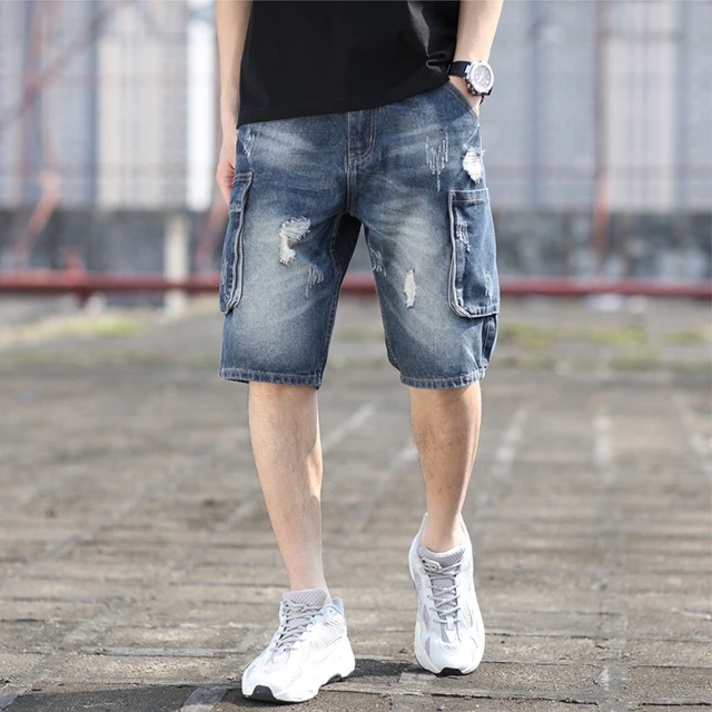 Men's jean shorts outfits hotsell