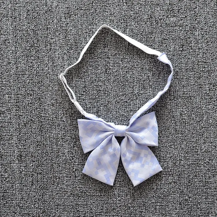 2 PCS / LOT Fantastic color lattice bow tie sailor uniforms Accessories multi-color neck tie cute soft color bowtie