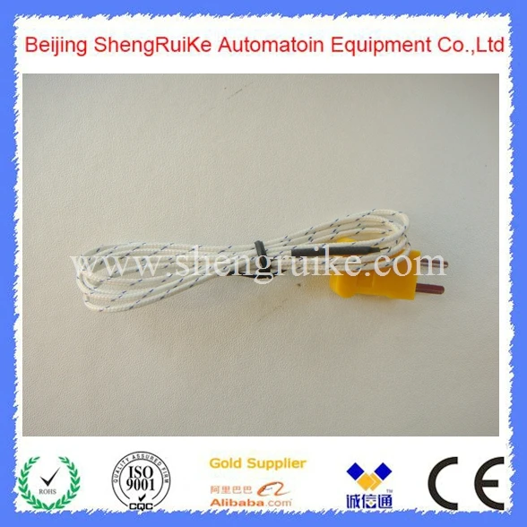 0-400C TP-01 K Type welding Point  Fiberglass Thermocouple