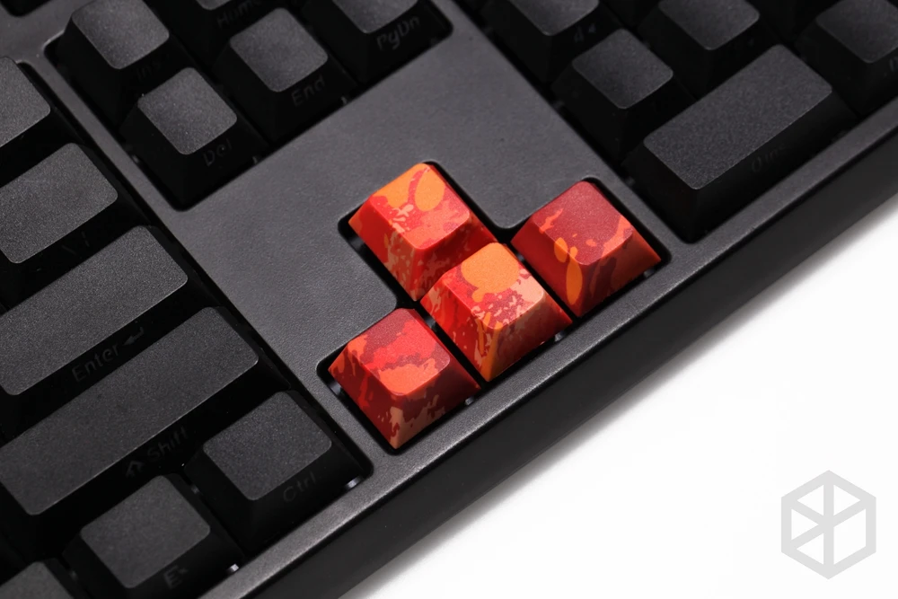 Arrow key Spacebar Cherry profile Dye Sub Keycap thick PBT for keyboard gh60 xd60 xd84 tada68 rs96 zz96 87 104 660