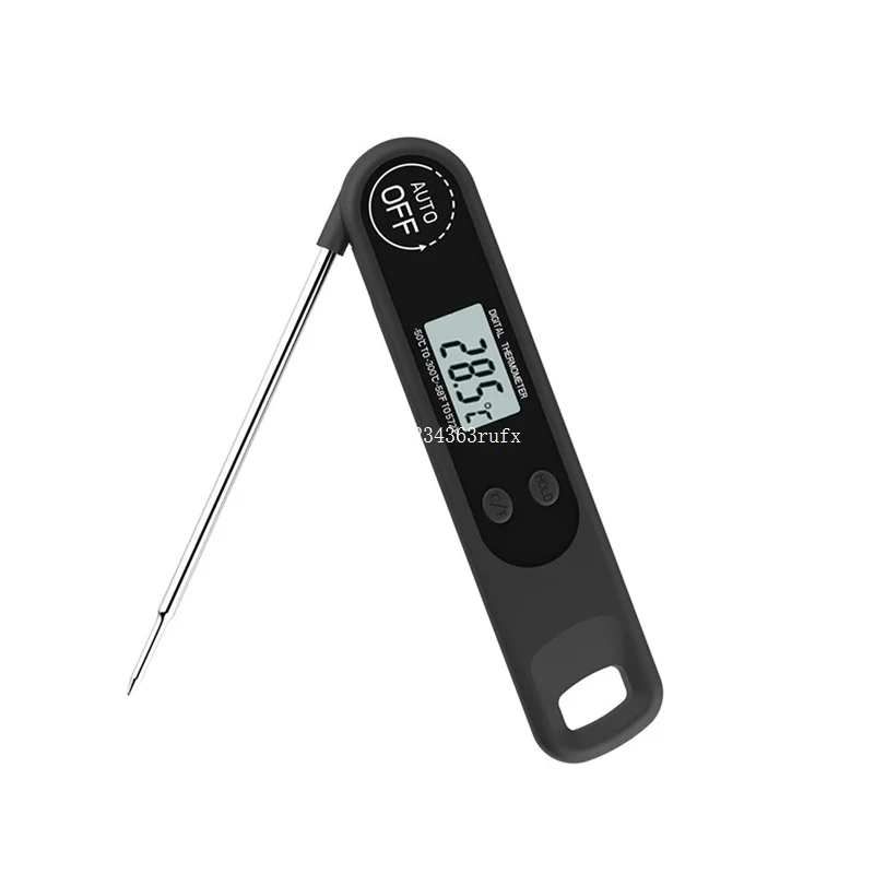 

10pcs Kitchen Electronic Digital Thermometers Probe Barbecue Food Thermometer Water Soup Juice Liquid Folding Thermometer