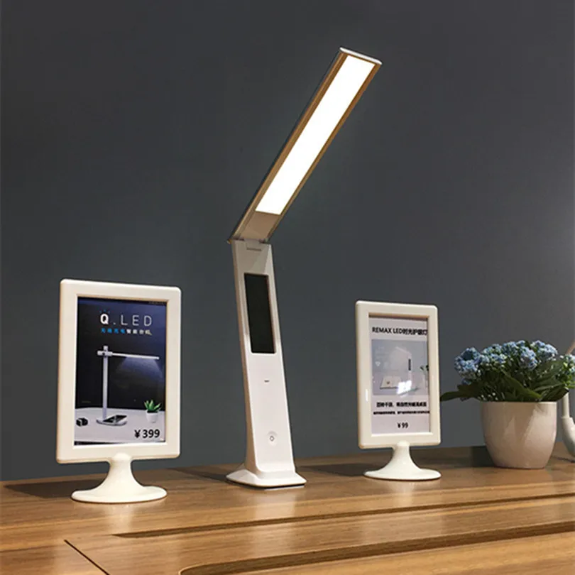 A6 Vertical Safe Plastic Tabletop Sign Holder Stand POP Price Menu list Display Stand Advertising Display Board