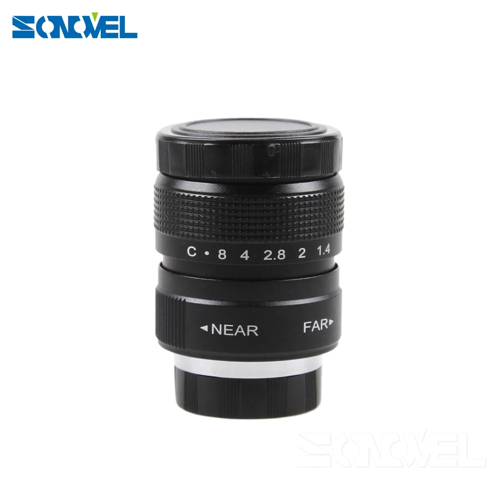 Fujian 25mm CCTV Camera Lens TV Movie Fixed Focus F1.4 C Mount for Sony NEX-3 C3 F3 5 5N 5R 5T 6 7 VG20 VG30 V900 Mirrorless