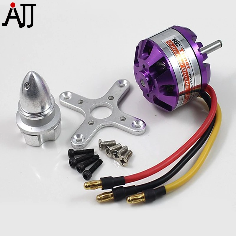 Rctimer A3530 3530 1100KV 1400KV 1700KV Outrunner Brushless Motor 4.0mm Shaft compatible 2-4S Lipo/30A ESC FPV Multirotor Motors