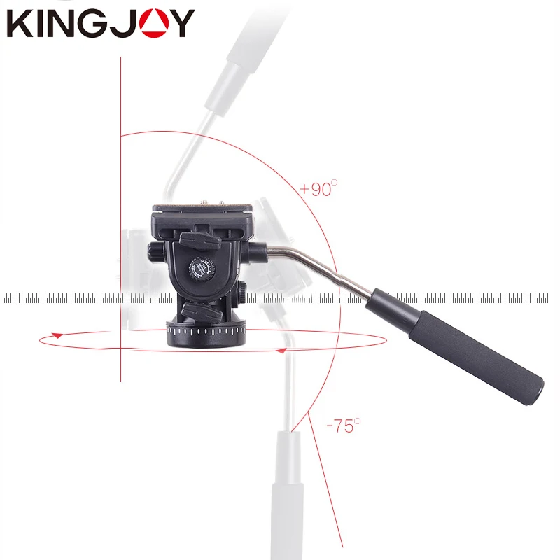 KINGJOY Offizielle VT-1500 Stativ Für Video Kamera Stehen Profesional Für Alle Modelle Digital SLR DSLR Halter Stativ Mobile Flexible