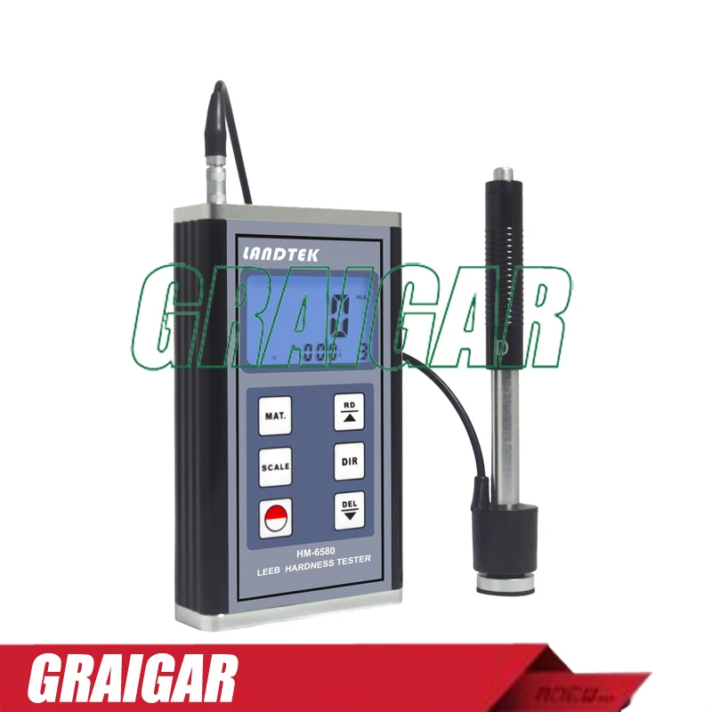 Free shipping Leeb Hardness Tester HM-6580 Portable and Digital