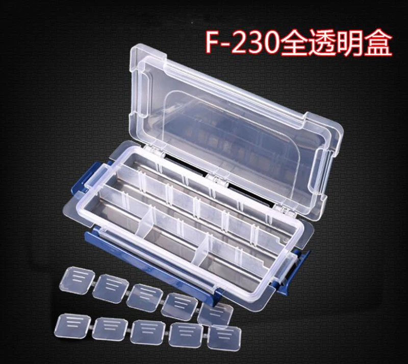 Hand-held Plastic Tool Parts Box  Packaging Box Portable Practical Electronic Components Screw Removable Storage Screw New