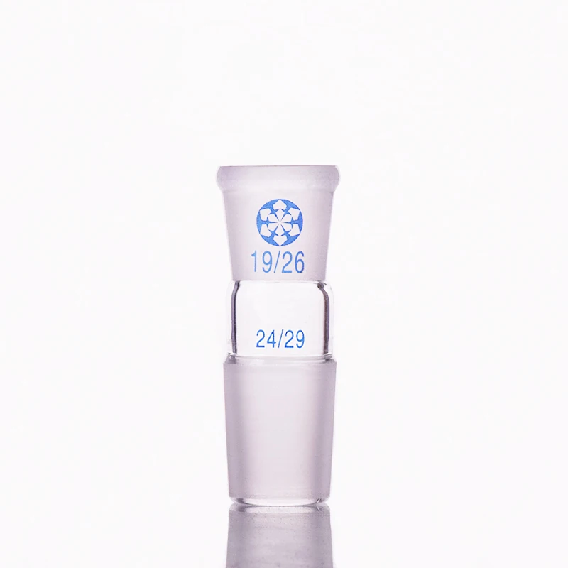 

FAPE Borosilicate Glass Joint, Female 19/26, Male 24/29, Glass reducing Adapter, A type connector, Borosilicate glass