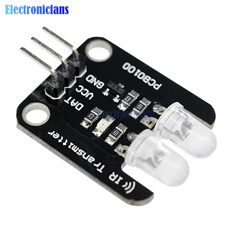 2-Kanal 5V Digitaler Pegelanzeiger Elektronische Bausteine IR Infrarot-Sendermodul für Arduino 28x22mm Zwei-Wege-Fernbedienung – Detail 8