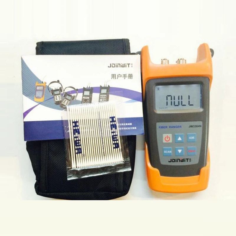 

Handheld JW3304N Fiber find fault tester with VFL FC/SC Connector FTTx 60KM OTDR Principle Network Optical Fiber Ranger