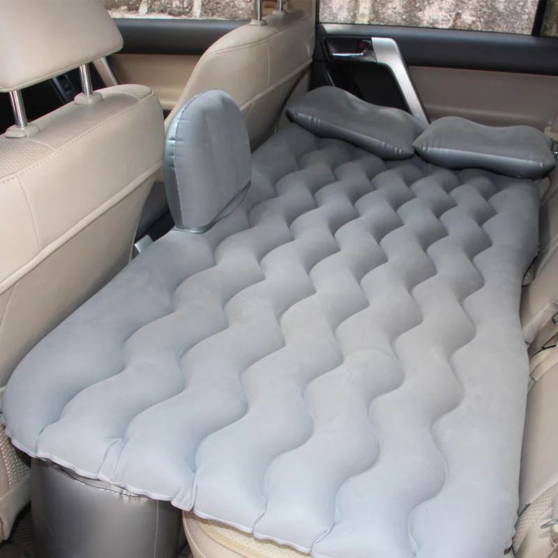 

Car lathe car air mattress car flocking inflatable bed inside the car exhaust pad travel bed camping outdoor mat