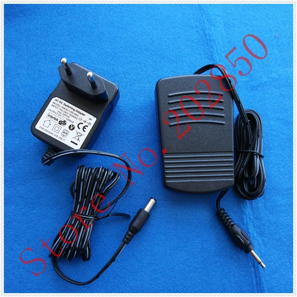 Power Adapter(Input 100V~240V,50/60Hz,Output 6V,1200mA) & Foot Pedal Controller(Work As Switch),For Mini Sewing Machine Only!