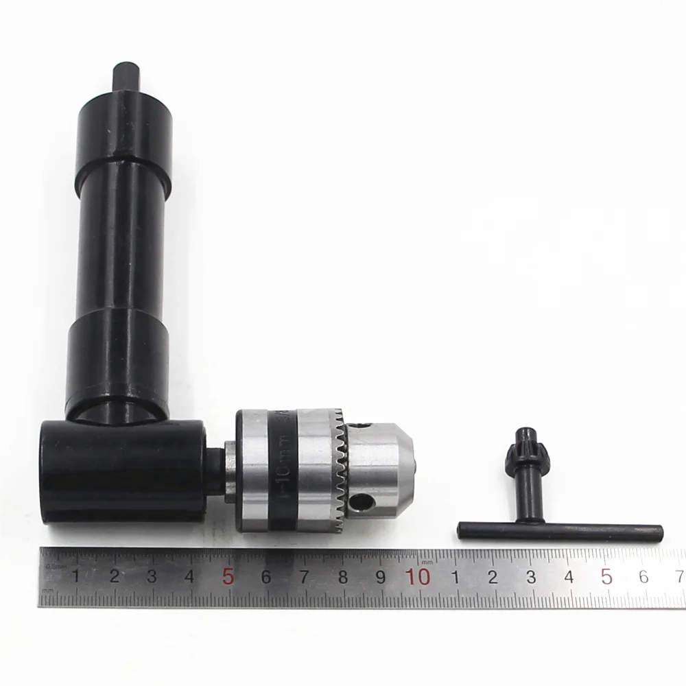 Destornillador hexagonal de ángulo ajustable de 8mm, extensión de ángulo, adaptador de soporte de enchufe, 1-10mm, herramientas eléctricas de taladro de mandril